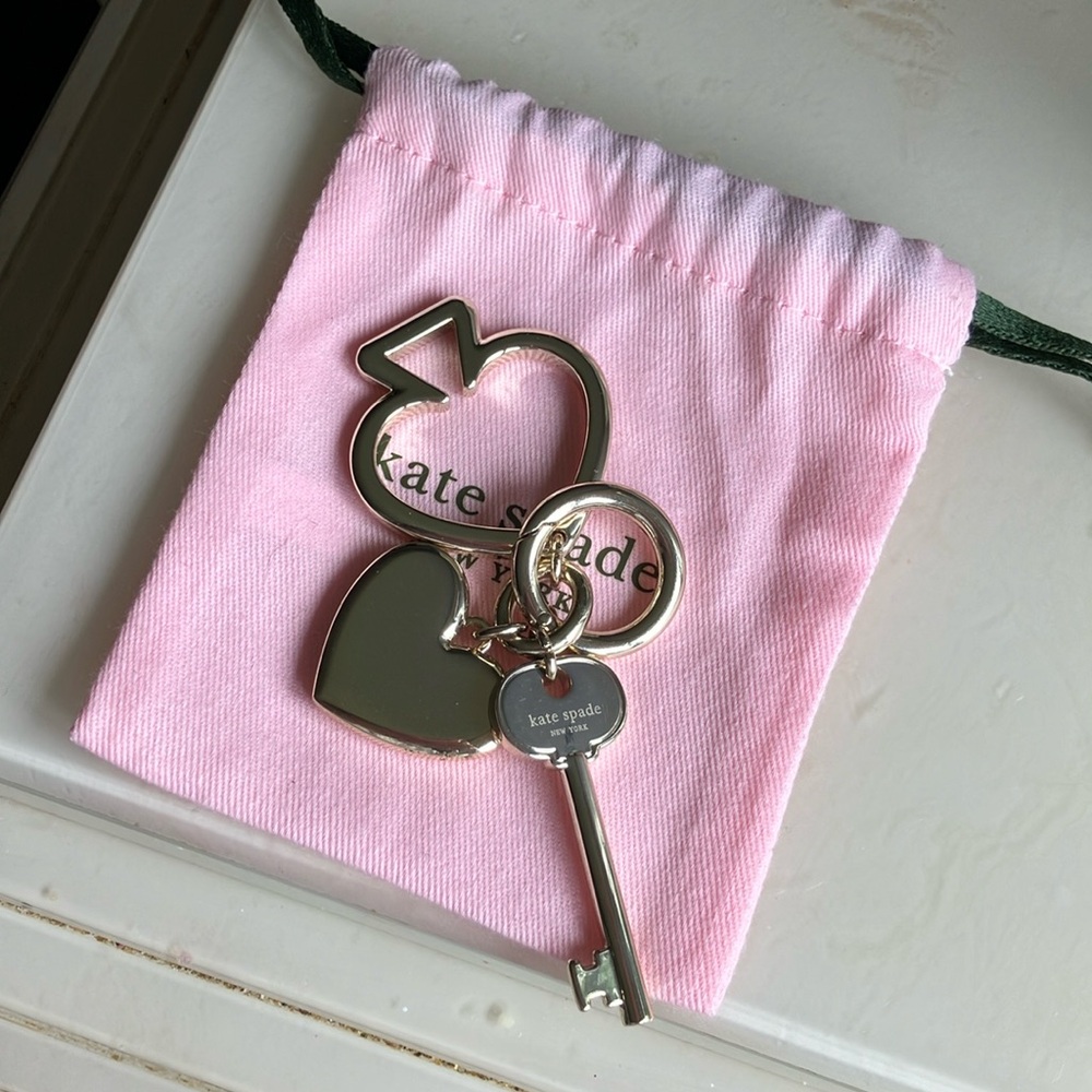 NEW! Kate Spade ♠️ Spade, Heart, Key, Key Fob